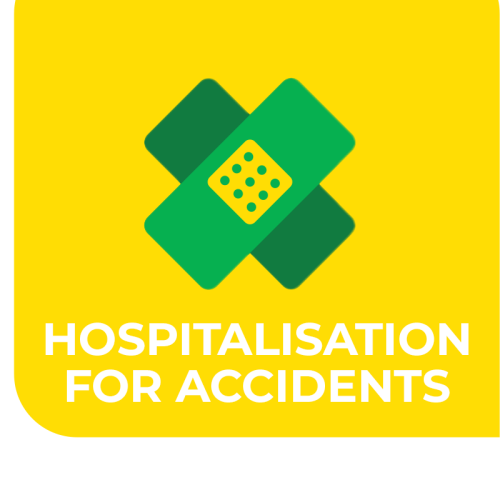 Hospitalisation for accidents