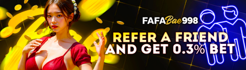 FAFABae998 REFER A FRIEND AND GET 0.3� BET