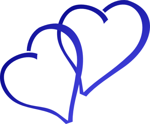 Blue Hearts Clip Art At Clker Royal Blue Heart Clipart