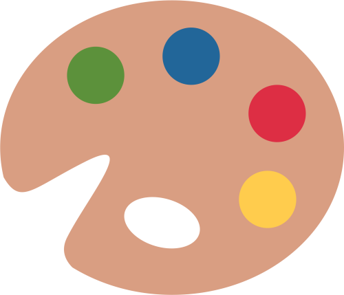 Artist Palette Paint Palette Emoji