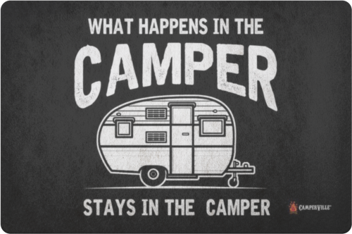 "what Happens In The Camper Stays In The Camper" Volkswagen