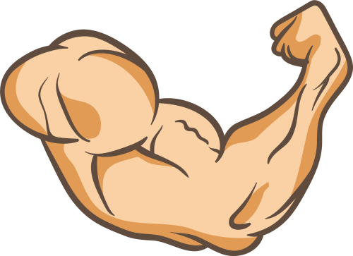 Arms Thumb Muscle Clip Art A Powerful Arm 2359 1711 Muscle Arms Png