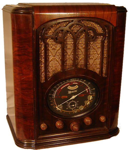 Antique Radio Macaroni House