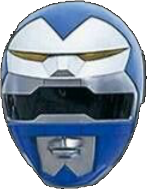 Blue Galaxy Ranger Helmet Earth