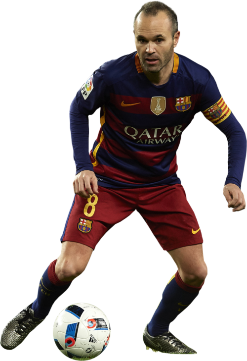 Andres Iniesta Render