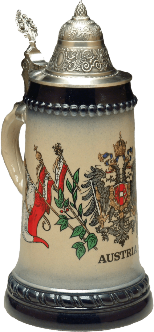 Beer Mug Austrian Symbols Beer Mug Austrian