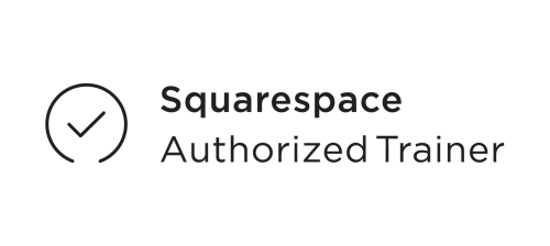 Authorized Trainer Badge Black Squarespace Authorized Trainer Badge