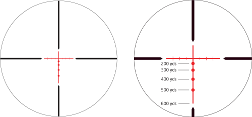 Bdc 600 Ir Reticle Y Reticle