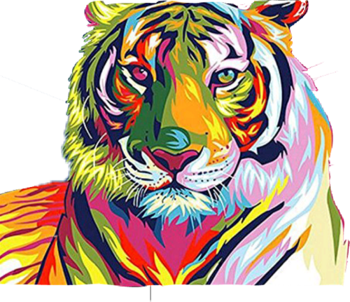 #tiger #leon #wild #wildanimal #wildanimals #wildish Easy Tiger Painting