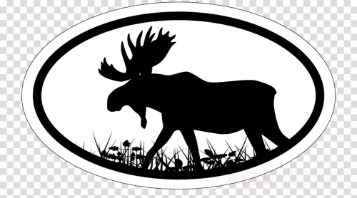 Abf Logga Clipart Moose Cattle Logo