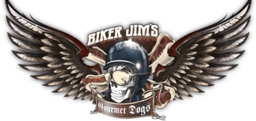 Biker Jim's Gourmet Dogs Biker Jim's Gourmet Dogs Logo