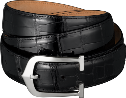 Black Belt With Stylish Buckles Png Image Black Leather Belt Png