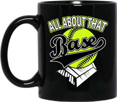 Baseball Meghan Trainor Mug All About That Base Coffee