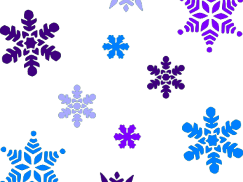 Black And White Clipart Png Snowflake