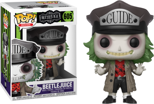 Beetlejuice Beetlejuice Guide Hat Funko Pop Vinyl Figure Funko Pop Beetlejuice Guide