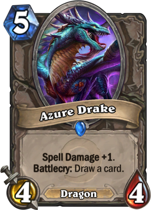 Azure Drake Card Hearthstone Card