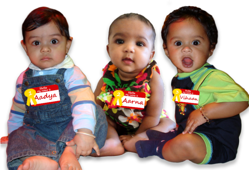 Aadya, Aarna And Vihaan Are Most Popular Indian Baby Name