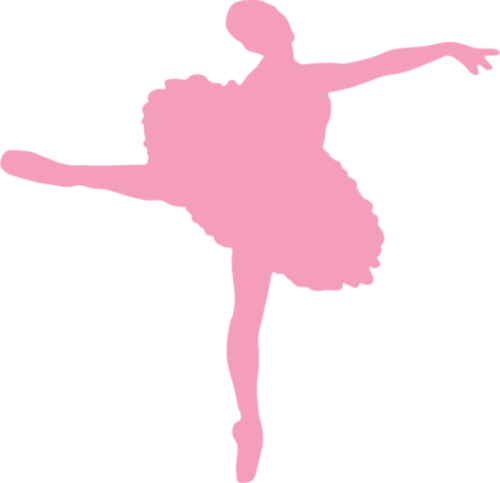 Ballerina Silhouette Png Download Pink Ballerina Silhouette Png