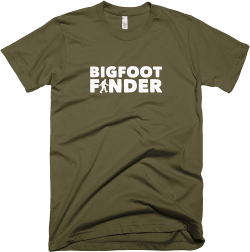 Bigfoot Finder Classic Logo Tee Army Golden State Warriors T Shirt Logo