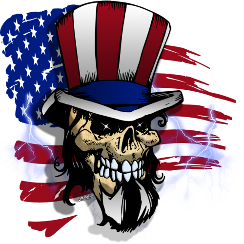 American Skulls By Tyger graphics Stock Exchange