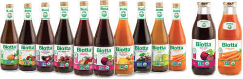 Biotta Organic Beet Juice 32 Oz Glass Bottles Pack