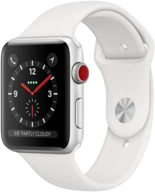 Apple Watch Series 3 Gps Cellular White Sport Band