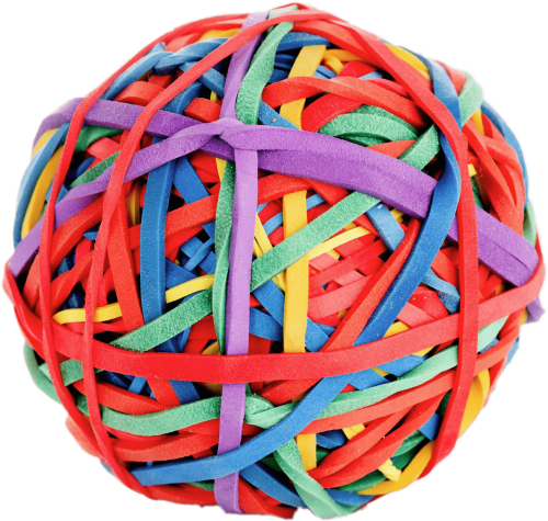 Ball Of Rubber Bands Png Rubber Bands Clip Art