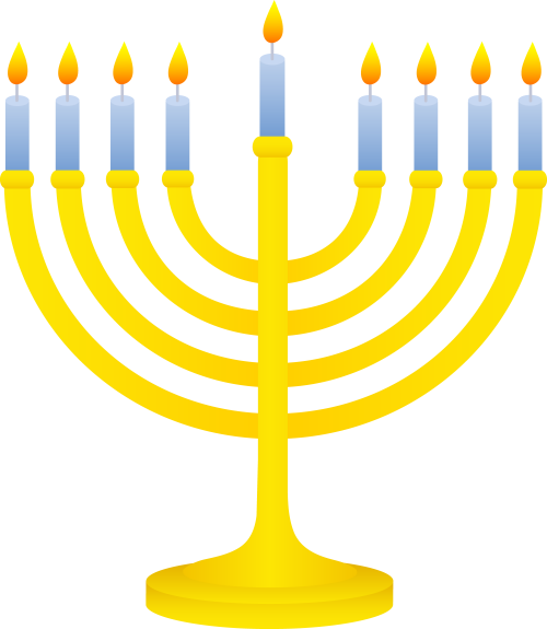 28 Collection Of Menorah Clipart Free Menorah With Candles