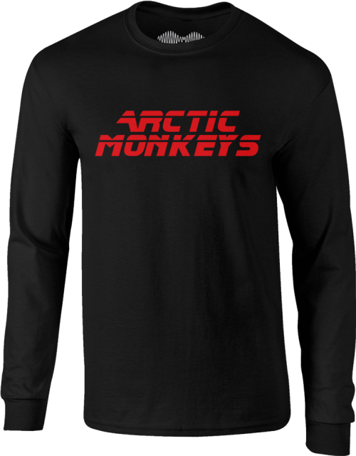 '80's Sci fi' Long Sleeve Arctic Monkeys Merch 2018