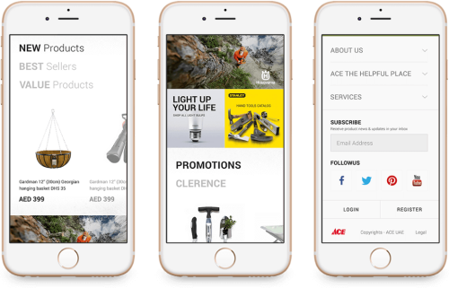 Ace Hardware Website On Mobile Iphone