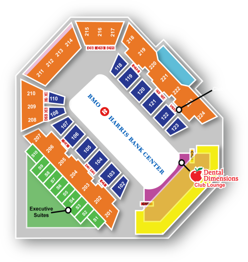 2016 Bmo Map Bmo Harris Bank Center Rockford