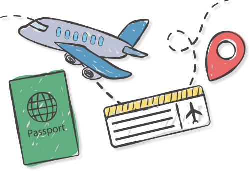 Vector Library Library Airplane Airline Travel Icon Travel Ticket