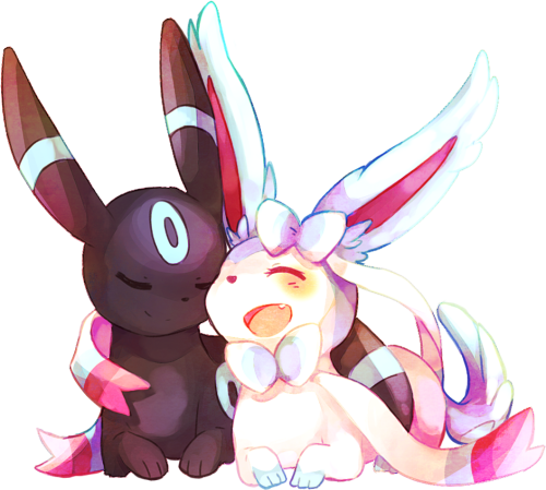 °˖✧◝ ◜✧˖° Shiny Sylveon And Shiny Umbreon