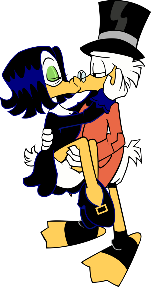 “ Woo Hoo Back With Another Dimeshipping Art Ducktales Scrooge X Magica