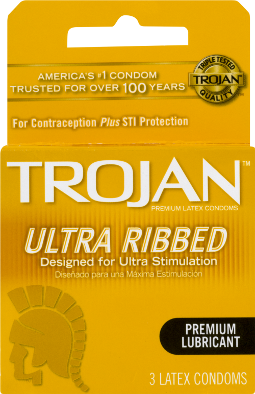 Trojan Ultra Ribbed