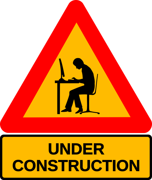 Under Construction Application Men At Work Icon