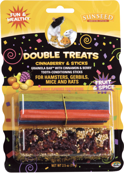 Vitakraft Sunseed Cinnaberry & Sticks For Hamsters Cinnaberry & Sticks Rodent Trt Vitakraft 