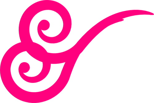 Wind Swirl Gusts Pink Clip Art At Clkercom Vector Online Thick Swirls Png