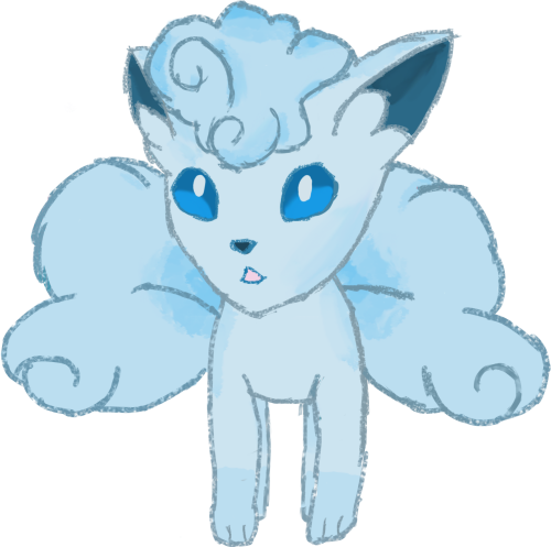 Vulpix Cartoon