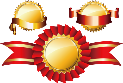 Trophy Award Vector Gold Medal Png