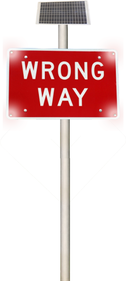 Wrong Way Sign Alert Wrong Way Sign Png