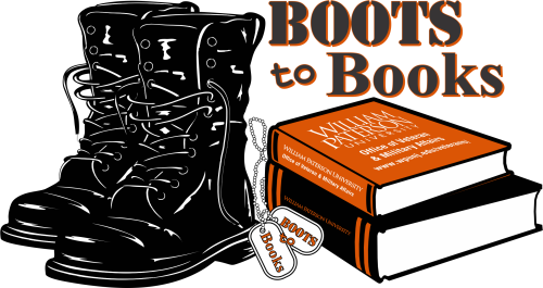 Wp Veterans Affairs Boots To Books H Art Ver 3 Crv Illustration