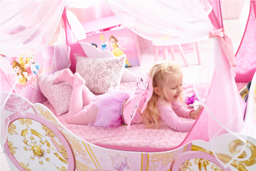 Worlds Apart Disney Princess Carriage Toddler Bed Disney Princess Carriage Bed