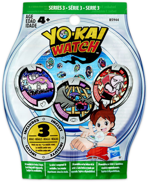 Yo kai Watch Medals Series