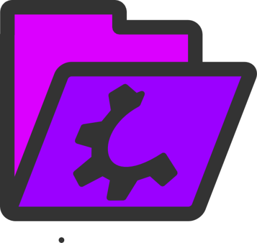 Violet Folder Icon Png