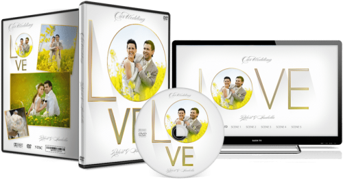 Wedding Dvd Cover 049 Photoshop Psd Template Dvd Wedding Cover Template