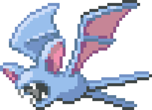 Zubat Zubat Pixel Art