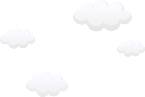 White Clouds Png Background Image 白云 卡通 Png