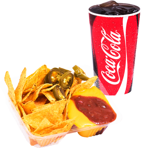 Ws Nachos Kicsi Menu Transparent Coca Cola Png