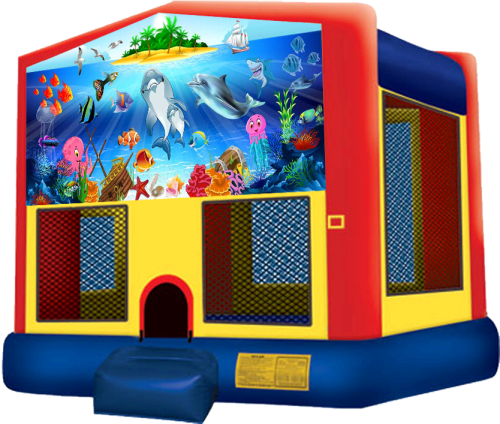 Under The Sea Bounce House Rentals In Austin Texas Pj Mask Bounce House